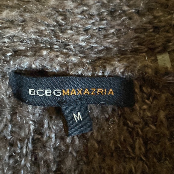 BCBG MazAzria Knit Cape Style Vest - Picture 7 of 8